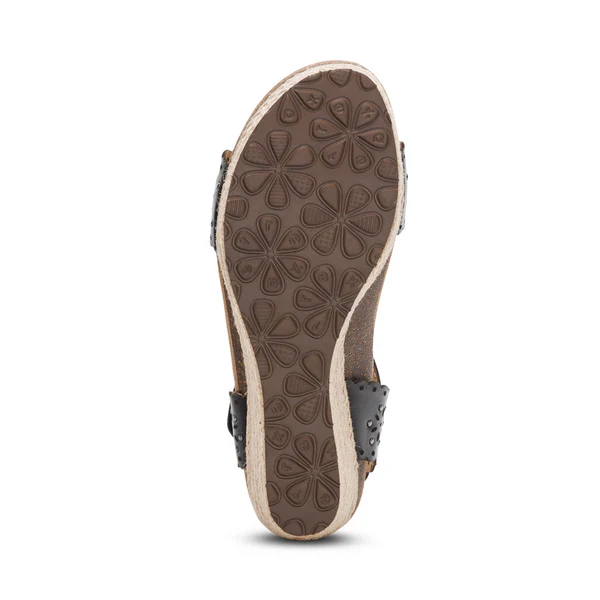 AETREX SYDNEY QUARTER STRAP ESPADRILLE WEDGE WOMEN'S - Image 12