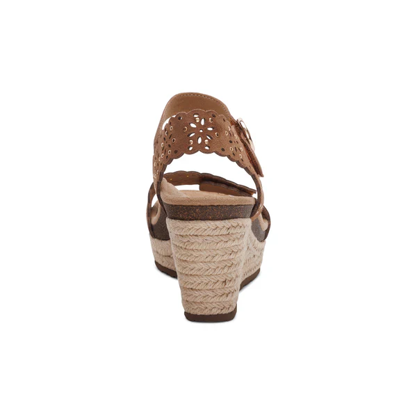 AETREX SYDNEY QUARTER STRAP ESPADRILLE WEDGE WOMEN'S - Image 5