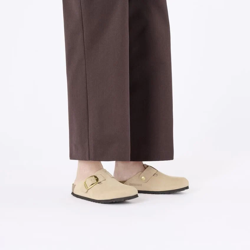 BIRKENSTOCK BOSTON BIG BUCKLE NUBUCK LEATHER - Image 6