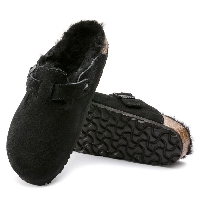 BIRKENSTOCK BOSTON SHEARLING SUEDE LEATHER - Image 8