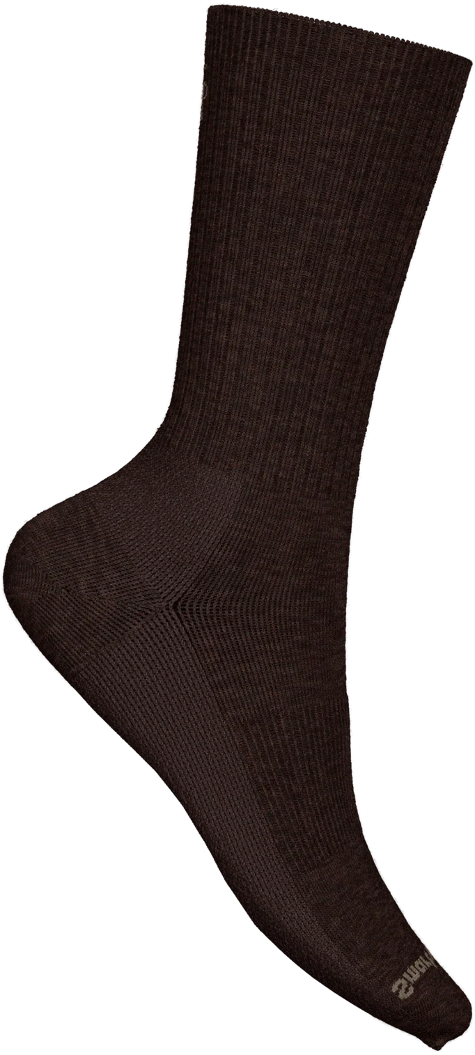 SMARTWOOL EVERYDAY SOLID RIB CREW SOCKS