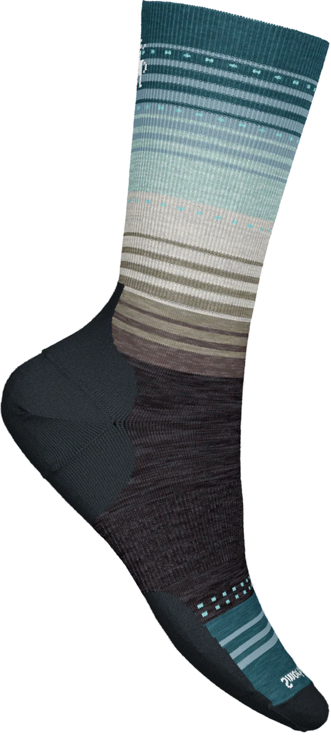 SMARTWOOL EVERYDAY STITCH STRIPE CREW SOCKS
