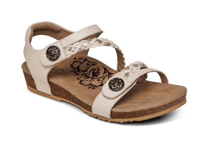 AETREX JILLIAN BRAIDED QUARTER STRAP WOMEN'S