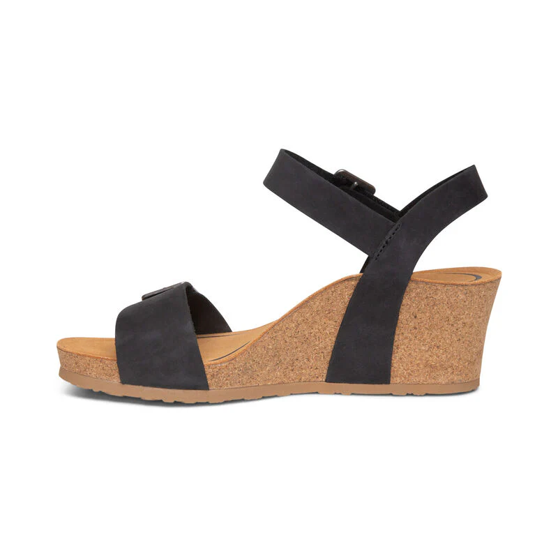 AETREX LEXA QUARTER STRAP WEDGE WOMEN'S - Image 3