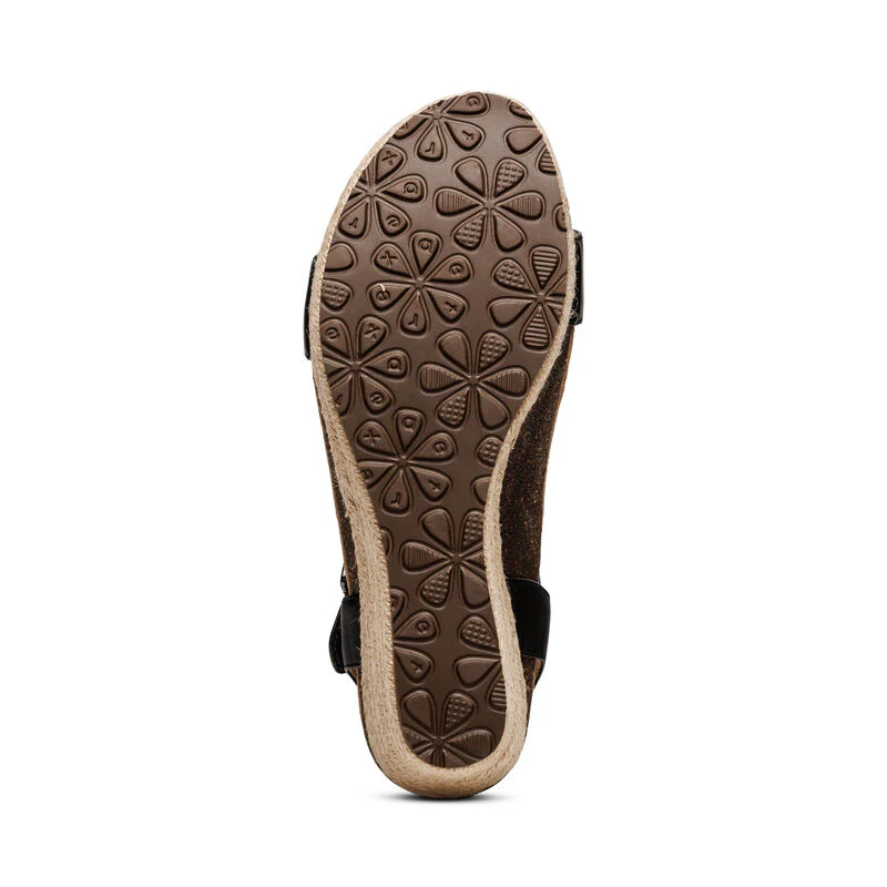 AETREX SYDNEY QUARTER STRAP ESPADRILLE WEDGE WOMEN'S - Image 5