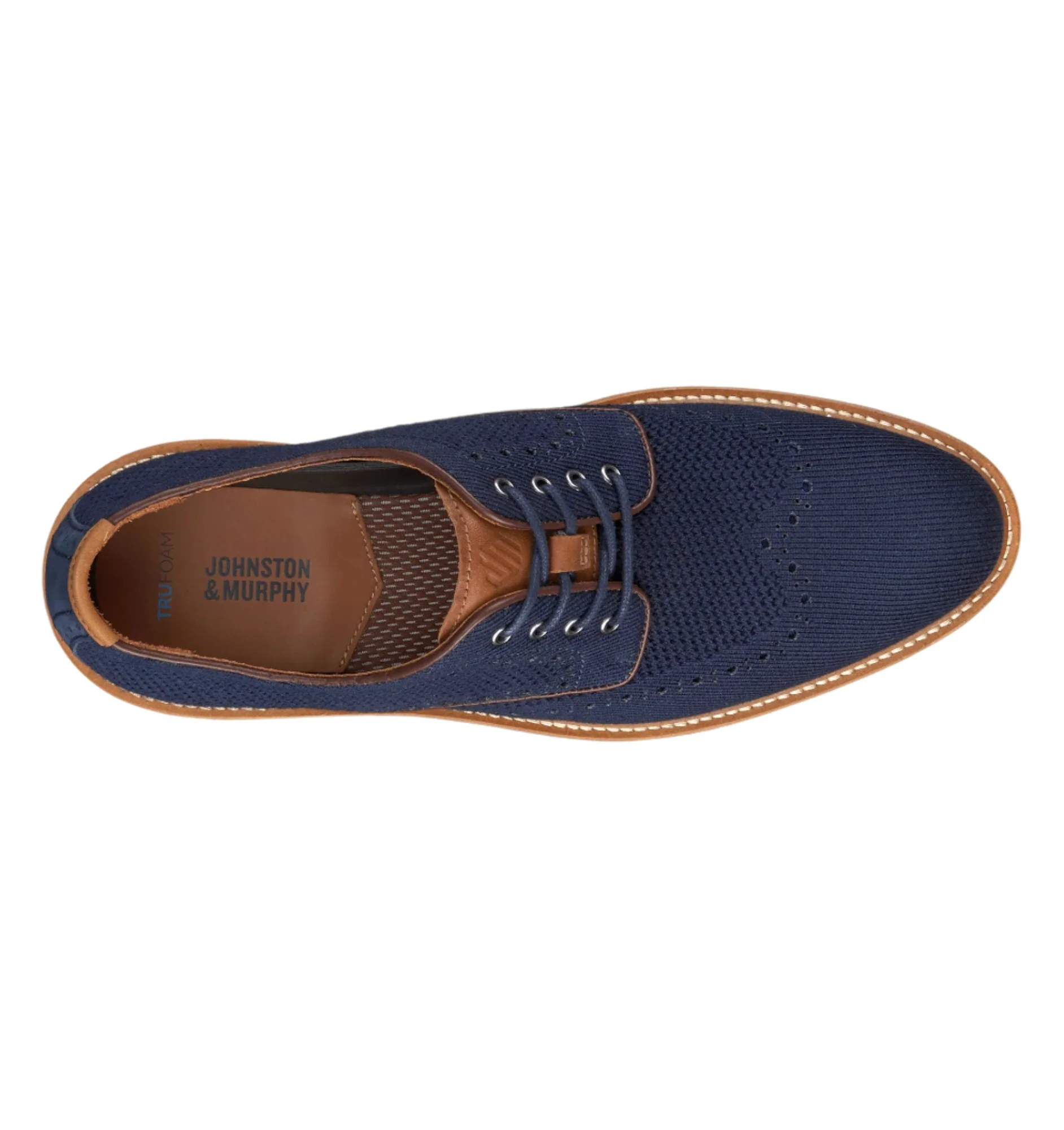 JOHNSTON & MURPHY UPTON KNIT WINGTIP MEN'S - Image 2