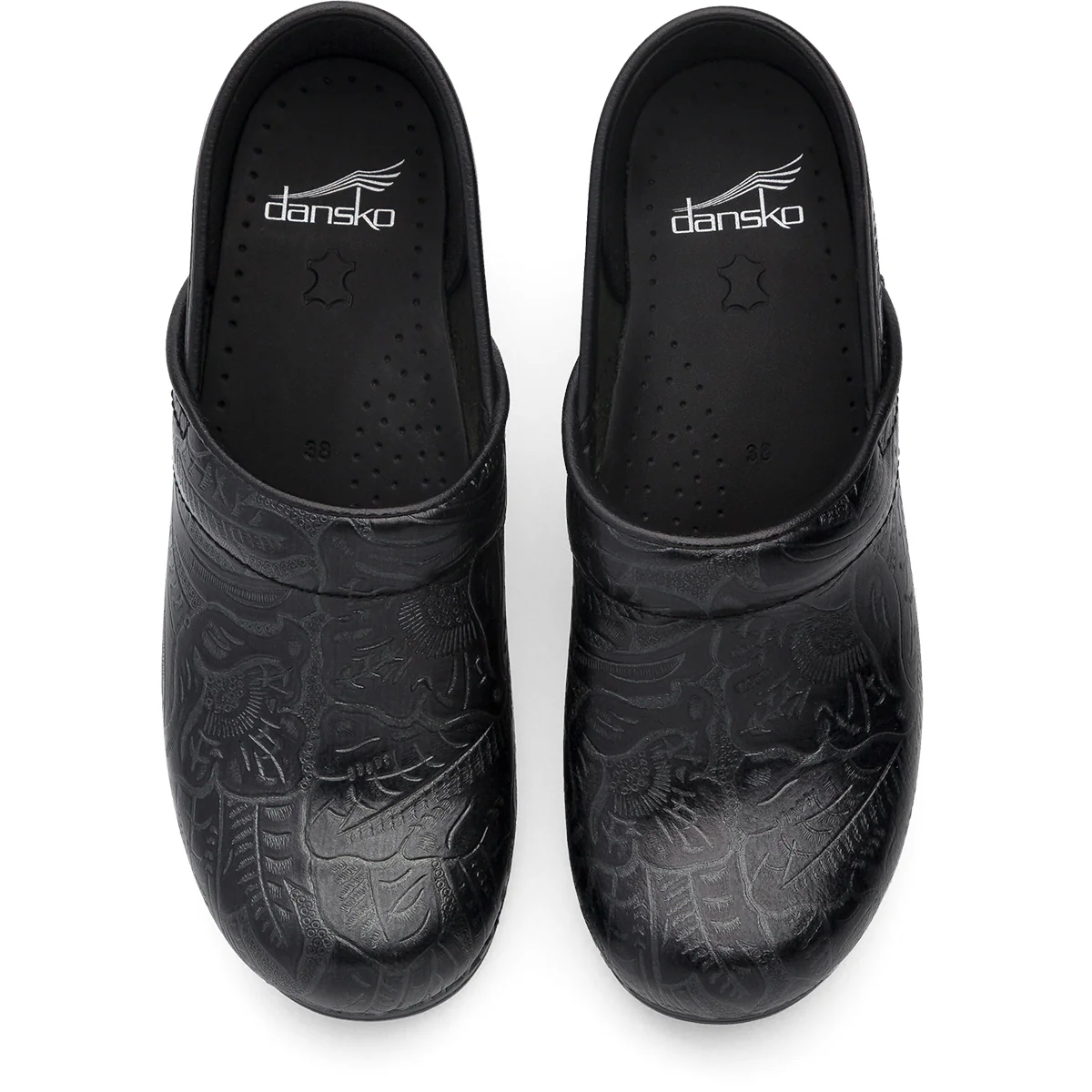 DANSKO PROFESSIONAL WIDE BLACK TOOLED WOMEN'S - Image 3